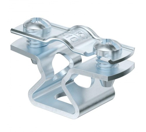 Крепежная скоба дистанционная 8-10 мм (с продольным отверстием) с гальваническим покрытием  1362754  OBO Bettermann