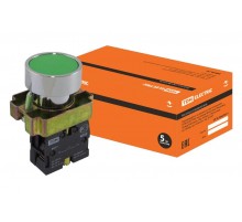 Кнопка BА31 без подсветки зеленый 1з   SQ0704-0038  TDM