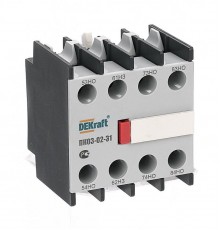 Приставка контактная доп.контакты 3НО+1НЗ ли  24106DEK  DEKraft