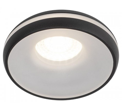 Cветильник встраиваемый декоративный DK100 BK MR16 GU5.3 черный  Б0055589  ЭРА
