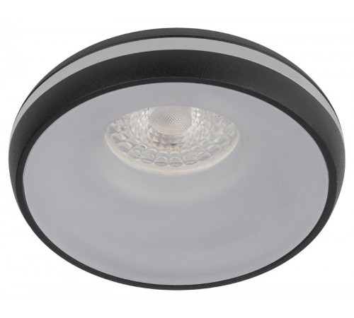 Cветильник встраиваемый декоративный DK100 BK MR16 GU5.3 черный  Б0055589  ЭРА
