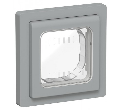 FLITE Рамка 1-местная IP55 Рпро-1-55-ФлС серый  FI-M10-32-55-K03  IEK