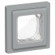FLITE Рамка 1-местная IP55 Рпро-1-55-ФлС серый  FI-M10-32-55-K03  IEK