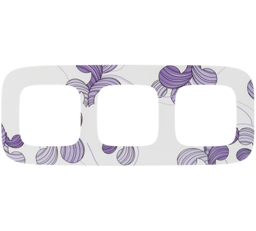 Valena ALLURE Флора Рамка 3-ая  754363  Legrand