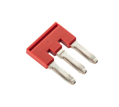 Перемычка вставная, для клемм на 2.5 кв.мм, 3-х полюсная  SBF-3-5  DKC