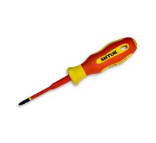 Отвертка 1000В Ph1x80 мм, SHTOK  376346  КЭАЗ