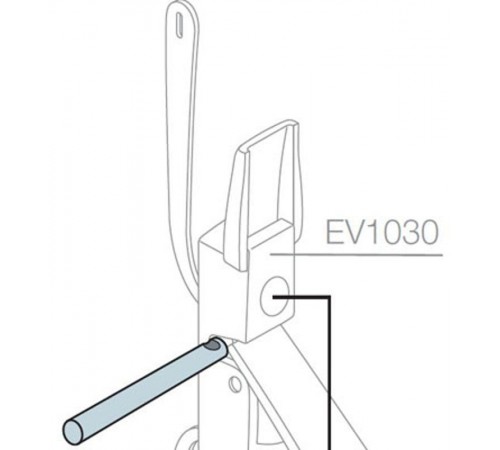 Ручка для шкафов IS2  EV1030  ABB