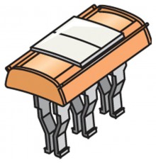 Перемычка BJADO5.10 Безвинт. для ADO 5мм  1SNA205963R0300  TE