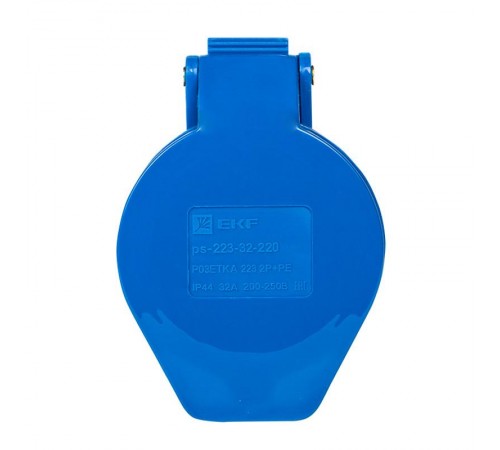 Розетка переносная 223 2Р+РЕ 32А 220В IP44 EKF PROxima  ps-223-32-220  EKF
