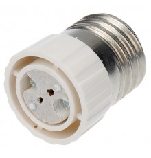Переходник цокольный E27-GU5.3 белый  11-8857  Rexant