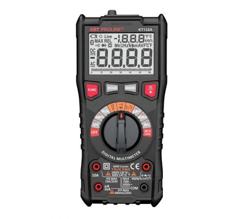 Мультиметр цифровой KT 132А серия PROLINE  91917  КВТ