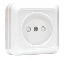 Розетка 1-мест. 10А б/з бел. с защ. штор. Рим EKF PROxima  ENR10-022-100  EKF