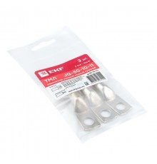 Наконечник силовой медный луженый JG-50-10-11 (ТМЛ) (3шт) PROxima  jg-50-10-11r  EKF