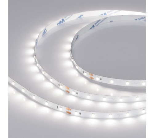 Лента светодиодная NT-A60-8mm 24V White6000 (4.8 W/m, IP20, 3528, 5m) (arlight, Открытый)  033520  Arlight