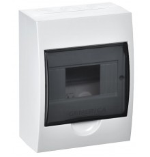 Бокс ЩРН-П-6 модулей навесной пластик IP41 (200х148х95мм)  MKP12-N-06-41-G  GENERICA