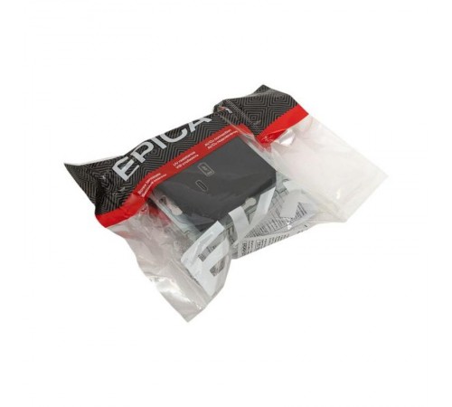 Механизм розетки USB-С, быстрая, чёрная Эпика EKF  UP1-SOB-USBCF  EKF