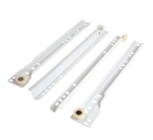 Направляющие роликовые 500 мм белый (компл)  - накл   130865  Tech-KREP