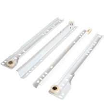 Направляющие роликовые 500 мм белый (компл)  - накл   130865  Tech-KREP