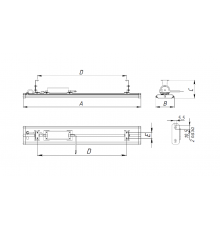 Светильник светодиодный ДСП FACTORY G2 (900) 100W D120 840 GY 100Вт 4000К IP65 прозрачн.  1508000190  Световые технологии