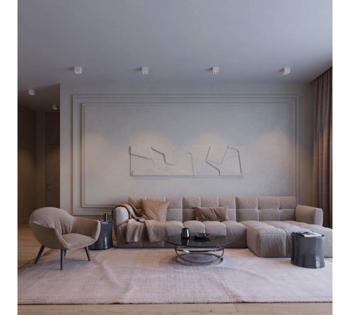 Светильник SP-ORIENT-SURFACE-TC-S95x95-20W Warm3000 (BK, 30 deg, 230V) (Arlight, IP20 Металл, 5 лет)  031866  Arlight