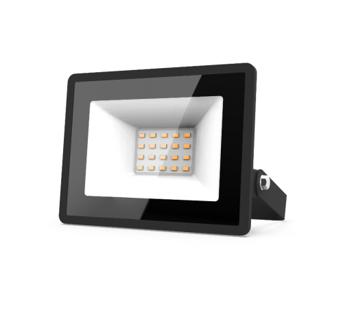 Прожектор светодиодный  20W 1300lm IP65 3000К черный  613527120  Gauss