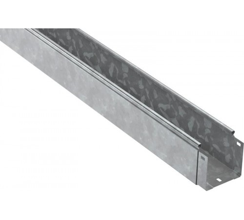 ESCA Лоток неперфорированный 100х100х3000 HDZ  CLN10-100-100-3-M-HDZ  IEK