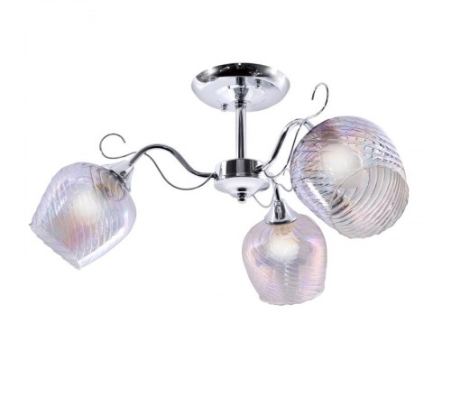 Светильник 11265-2/3 хром (Плафон 8310) НПБ 01-3х60-210 Е27  1005404850  Элетех