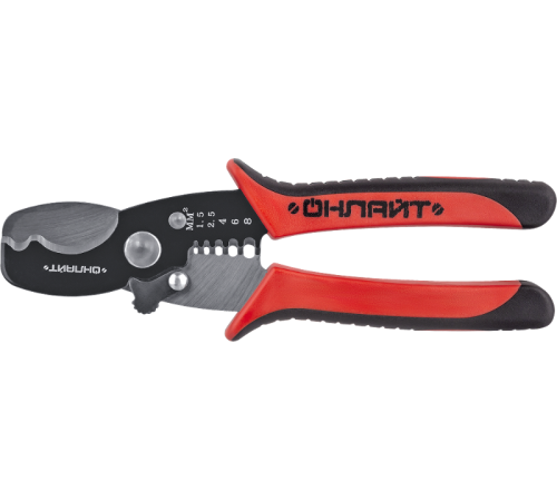 Ножницы 82 968 OHT-Nk02-2v1 (резка и снятие изоляции)  82968  ОНЛАЙТ