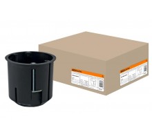 Коробка распределительная с/у 73х73 с саморезами, металлические лапки (для полых стен)  SQ1403-0010  TDM