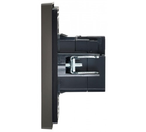 FORTE&PIANO Розетка USB A+C 3,1А FP350 серый  FP-U22-D31-K03  IEK