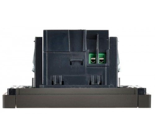 FORTE&PIANO Розетка USB A+C 3,1А FP350 серый  FP-U22-D31-K03  IEK