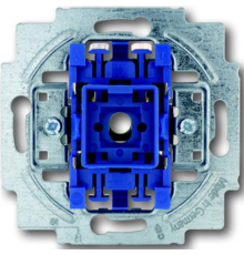 Механизм 1-клавишной, 1-полюсной кнопки с перекидным контактом (НО контакт/НЗ контакт), с N-клеммой, 10А 250В  1413-0-1104   2CKA001413A1104  ABB