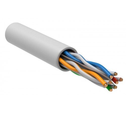 Витая пара U/UTP кат.6 4х2х23AWG LSZH белый (305м)  LC1-C604-128  ITK