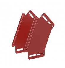 Угол вертикальный внешний 45 градусов Стандарт 100х100 RAL 3000  PR16.5251  Промрукав