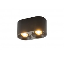 Светильник светодиодный накладной DK3036-BK IP20, 10Вт, GU5.3, LED, черный, пластик  DK3036-BK  DENKIRS
