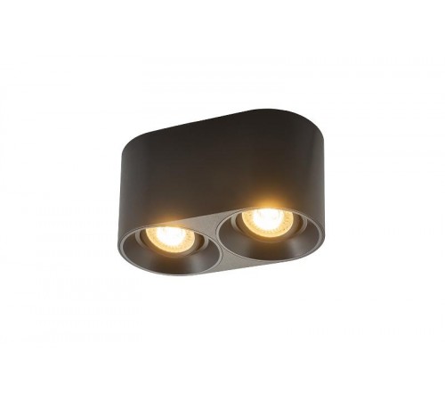 Светильник светодиодный накладной DK3036-BK IP20, 10Вт, GU5.3, LED, черный, пластик  DK3036-BK  DENKIRS
