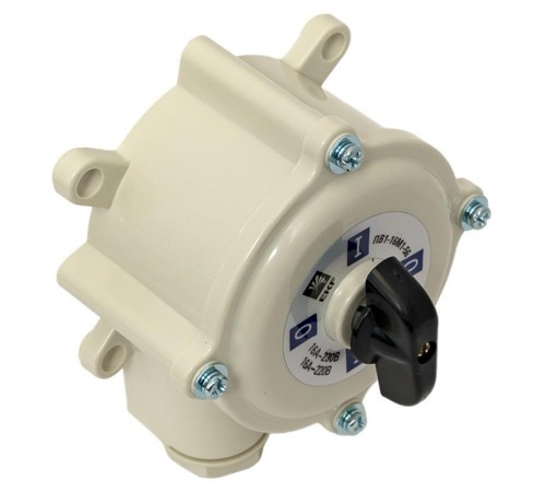 Пакетный выключатель ПВ 2-16 М1 пл. IP56 EKF PROxima  pv-2-16-4  EKF