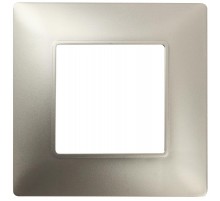 14-5001-04 Рамка на 1 пост, Эра Elegance, шампань  Б0034384  ЭРА