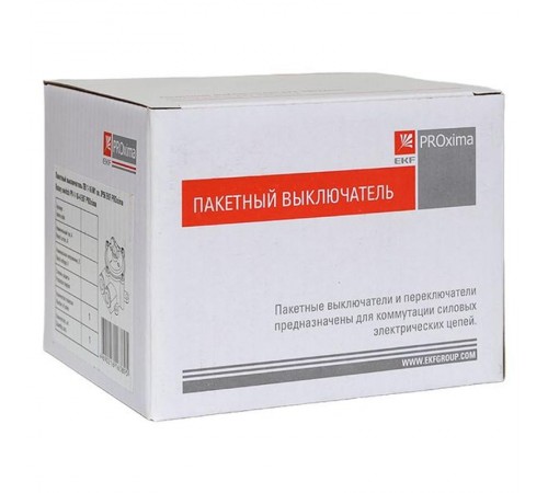 Пакетный выключатель ПВ 2-16 М1 пл. IP56 EKF PROxima  pv-2-16-4  EKF