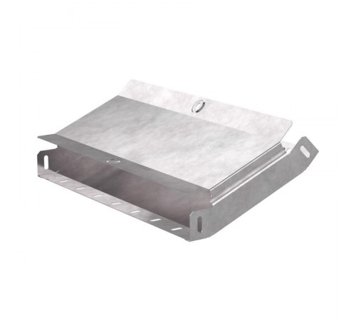 Угол вертикальный внутренний 45 градусов с крышкой Стандарт 400х50   PR16.0592  Промрукав