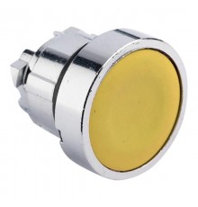 Исполнительный механизм кнопки XB4 желтый плоский  возвратный без фиксации, без подсветки EKF PROxima    XB4BA-Y   EKF 