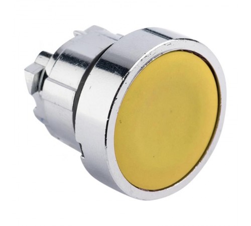 Исполнительный механизм кнопки XB4 желтый плоский  возвратный без фиксации, без подсветки EKF PROxima    XB4BA-Y   EKF 
