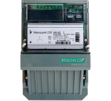 Счетчик Меркурий 230 AR-03 R 5-7.5А/400В (1 тар.) ЖКИ (монт. пл.)