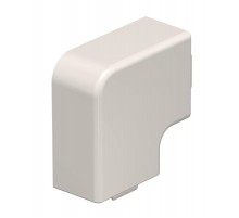Крышка плоского угла кабельного канала WDK 25x40 мм (ПВХ,кремовый) (WDK HF25040CW)  6161243  OBO Bettermann
