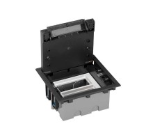 Simon CIMA 500 Люк на 2 модуля 500CIMA (4 модуля 45х45 мм), глубина 70-100мм, посадка 170х155мм, max 600кг, графит  52050002-038  Simon