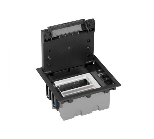 Simon CIMA 500 Люк на 2 модуля 500CIMA (4 модуля 45х45 мм), глубина 70-100мм, посадка 170х155мм, max 600кг, графит  52050002-038  Simon