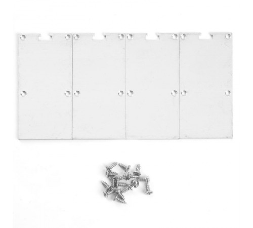 Заглушка без отверстия для профиля CAB266, LD363 (комплект 4шт) FERON  48238  FERON