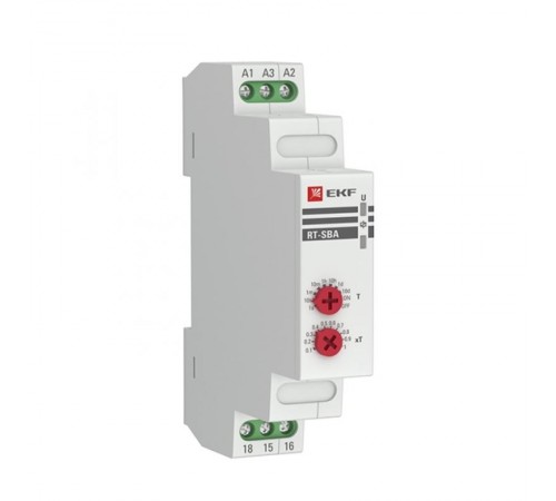 Реле времени RT-SBA (задержка времени включ.) EKF PROxima  rt-sba  EKF