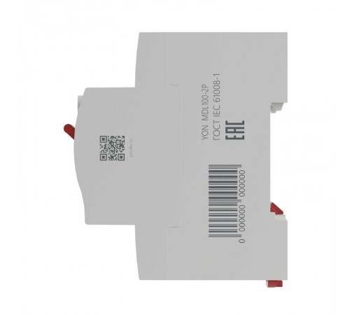 Выключатель дифференциального тока YON max MDL100 1п+N 100mA 63Aтип АС  MDL100-2P3-63-AC  DKC