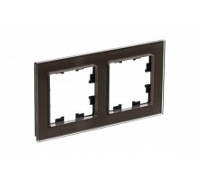 AtlasDesign Nature Мокко Рамка 2-ая, стекло  ATN320602 SE